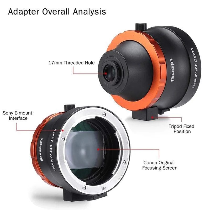 ULANZI DOF Camera Lens Adapter for Smartphone Matrix Camera Toko