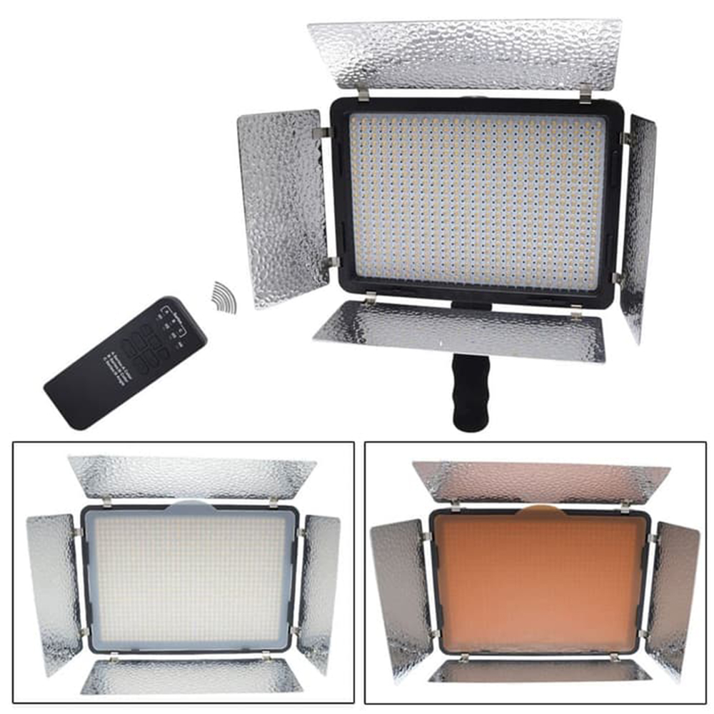 mcoplus-paket-hemat-1-le-520a-led-video-light-528pcs-bulbs-with-2-4g-wireless-remote-control-2