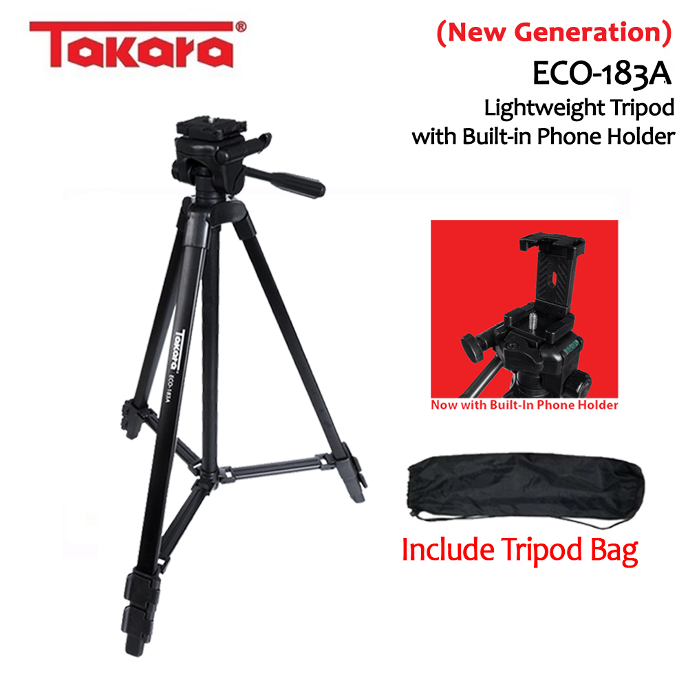 takara-eco-183a-lightweight-tripod-with-built-in-phone-holder-1