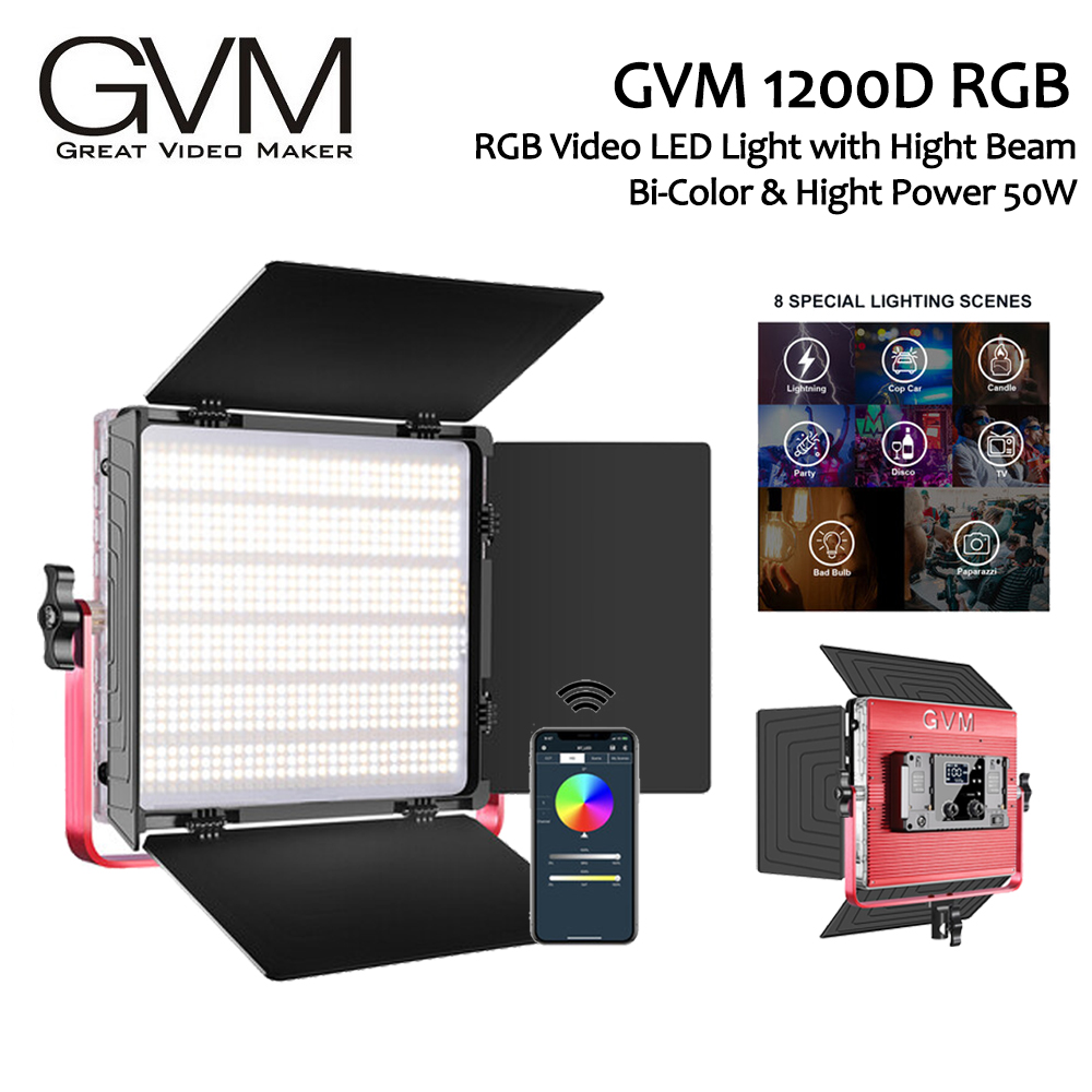 gvm-1200d-rgb-video-led-light-with hight-beam-bi-color-50watt-1