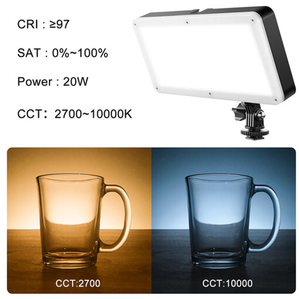 gvm-rgb20w2l-2pcs-hight-power-rgb-on-camera-light-with-bi-color-with-2pcs-light-stand-6