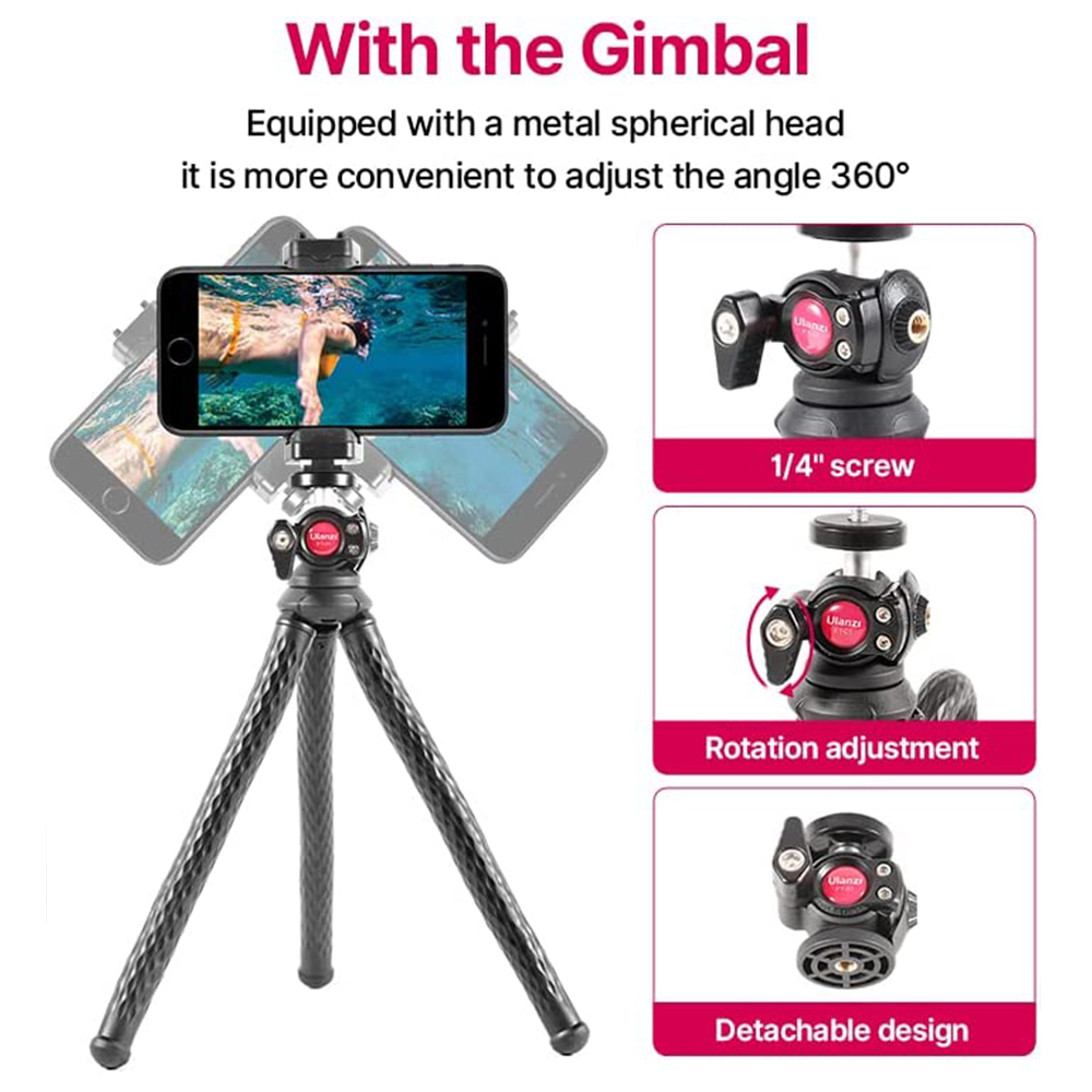 ulanzi-ft-01-mini-octopus-tripod-with-phone-holder-for-smartphone-camera-tablet-etc-5